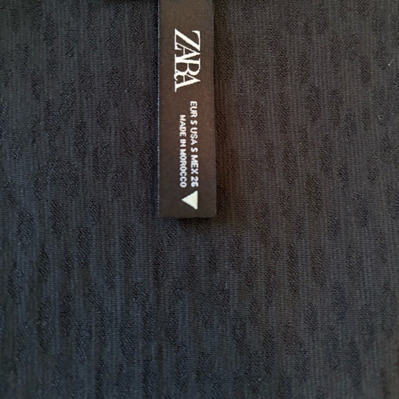 NWOT! ZARA Textured Square Neck Bodysuit - Picture 5 of 8